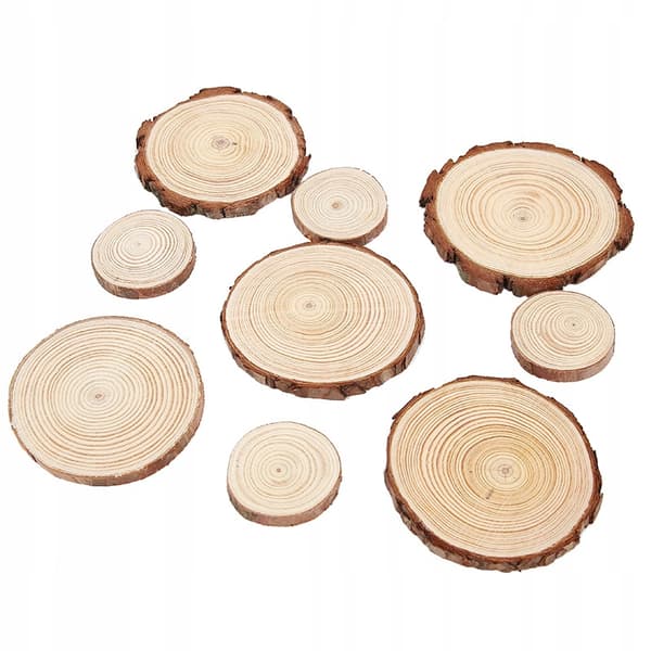 TRÆTALLERKEN 10-12cm XL Dekoration VÆGBORD