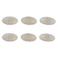 Miniatyrbilde 1 av 4: Dalbaner Home ESPRIT Hvit Naturell Bambus Rotting 12 x 12 x 6 cm