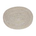 Miniatyrbild 1 av 3: Underlägg Home ESPRIT Vit Naturell Bambu Rattan 40 x 30 x 1 cm