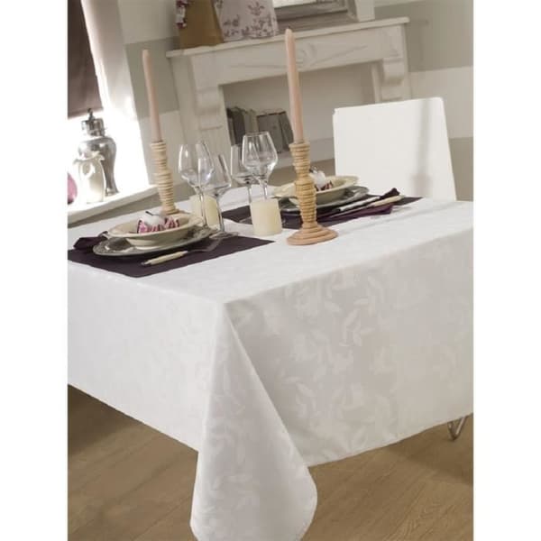 Rektangulär tygduk 150x350 cm OMBRA BLANC