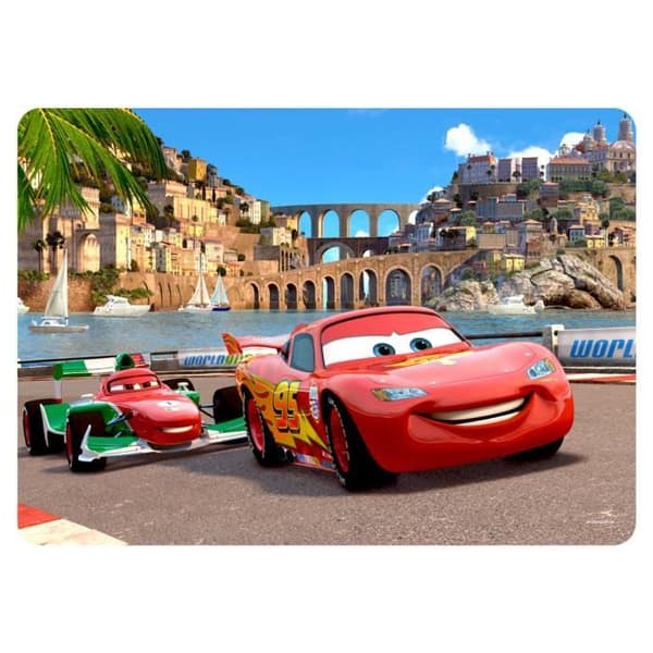 Disney Cars Lightning McQueen - bordstabletter för barn, bordsunderlägg, doilies, matsalsmatta - 30x42 cm AG Design