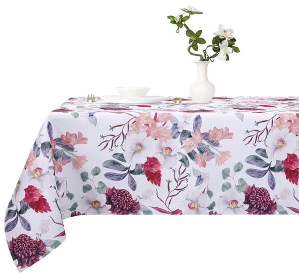 Bordlöpare Duk 50x100 Blommig Blommig Rektangel