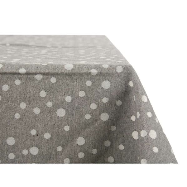 Bordsduk Kinvara BABEL GRIS 42 Vit Grå Jacquard