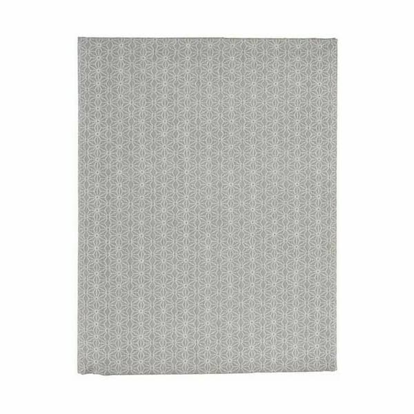 Bordsduk Kinvara ESTRELLA-G Grå Tunn kanvas 140 x 180 cm Anti-fläckar Stjärna (6 antal)
