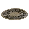 Miniatyrbillede 2 af 3: Dækkeserviet DKD Home Decor Sort Natur 38 x 38 x 1 cm
