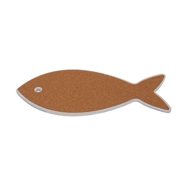 Bordsunderlägg Versa Kork Keramik Fisk 12 X 0,7 X 29 CM