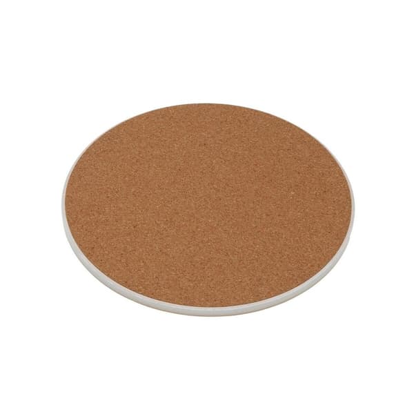 Bordsunderlägg Versa Blå Röd Kork Keramik Fiskar 20 X 0,6 X 20 CM