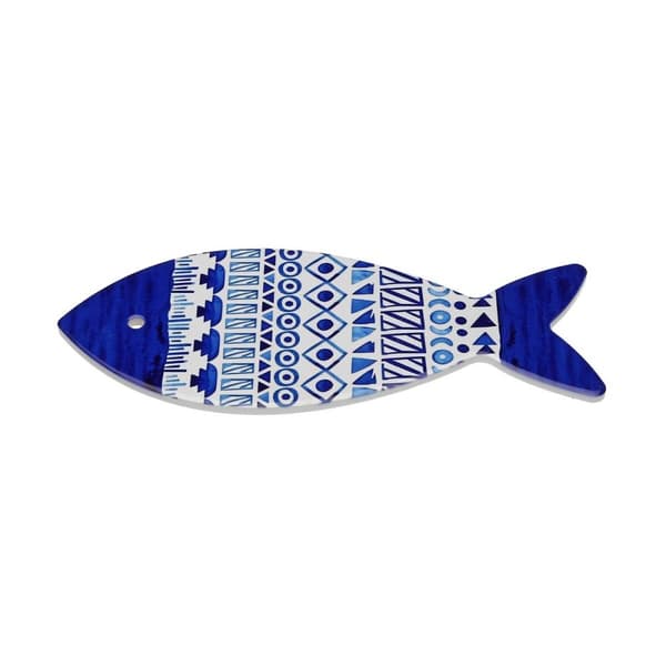 Bordsunderlägg Versa Kork Keramik Fisk 12 X 0,7 X 29 CM