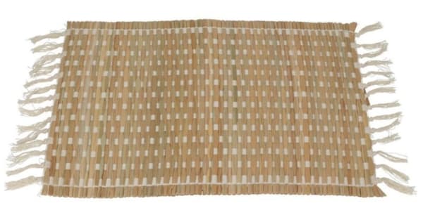 Rullemåtte under tallerkenen søgræs 45x35 cm