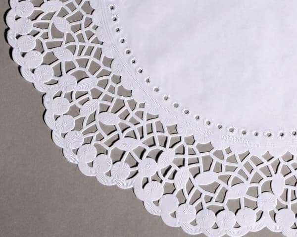 Runde papirservietter 36 cm 12 stk.