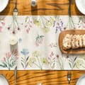 Miniatyrbild 4 av 6: Lollanda Växt blommor vår bordslöpare, sommar säsong kök bord dekoration inomhus semester fest dekor 40 x 140 cm