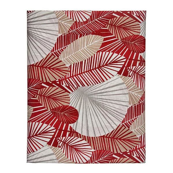 Bordsduk Kinvara ANCARA-21520-13 Beige Rödbrun Tunn kanvas