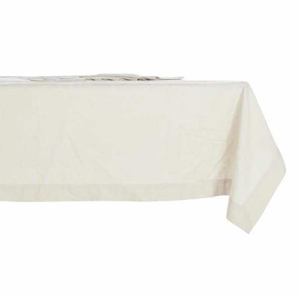Dukar och servetter DKD Home Decor Beige (150 x 150 x 150 cm)