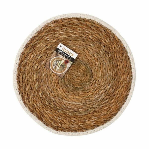 Bordsunderlägg Privilege Havsalger Brun Ø 30 cm (36 antal)