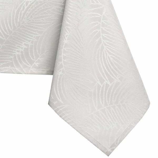 Ameliahome - TCLOTH/AH/GAIA/HMD/CREAM/60X60 - Lotus Effect Bordsduk Vattenavvisande polyester Ecru Gaia 60x60 cm