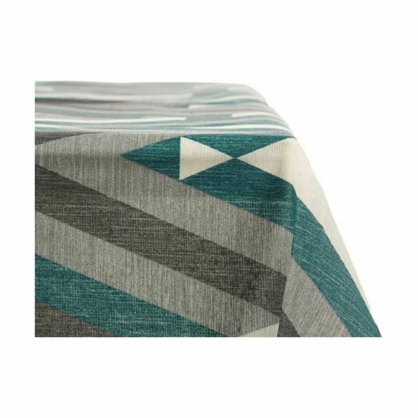 Bordsduk Kinvara ZIGI-21469-VERDE Grön Tunn kanvas 140 x 180 cm Anti-fläckar Ränder (10 antal)