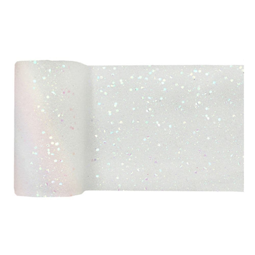 Bordløber Regnbue Glitter