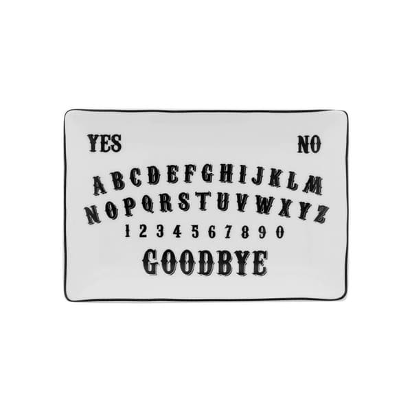 Something Different Ouija Board Trinket Dish Black/White One Size