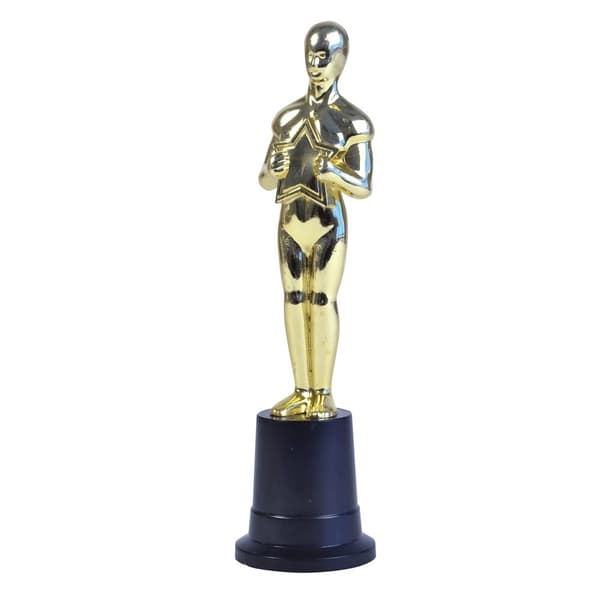 Bristol Novelty Movie Star Trophy Gold/Black One Size