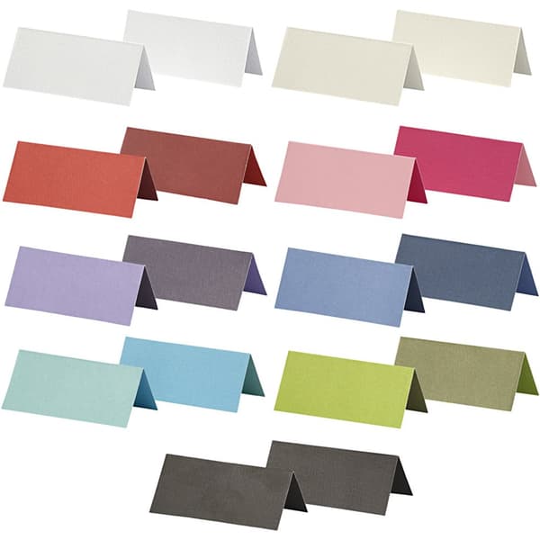 Storpack Placeringskort - 9x4 cm - 30x25 st
