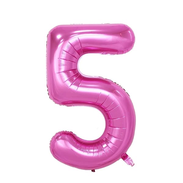 Sifferballonger, Lila Large (100cm)