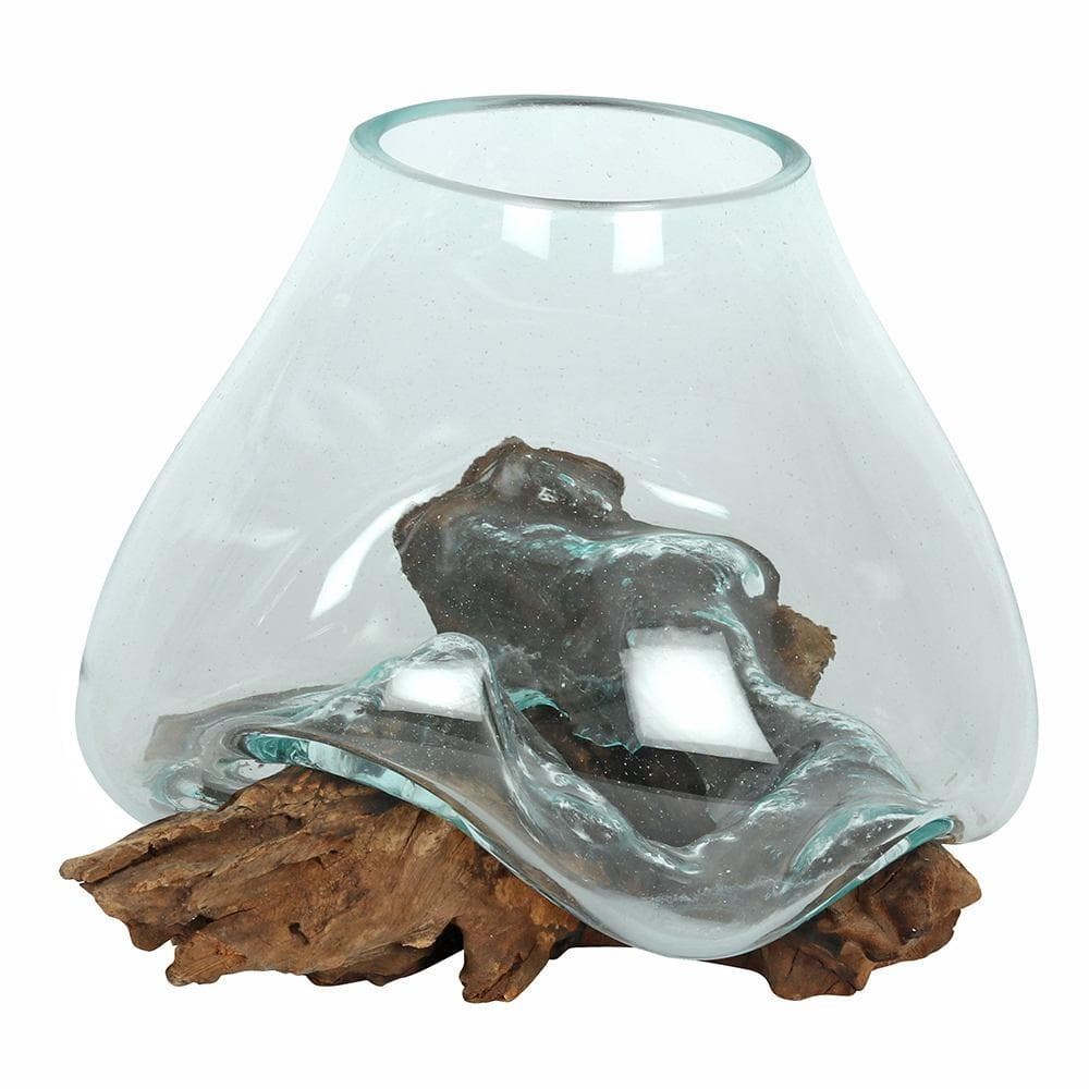 Something Different Glas smält dekorativ skål