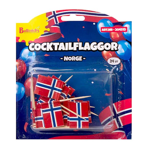 Cocktailflagg Norge