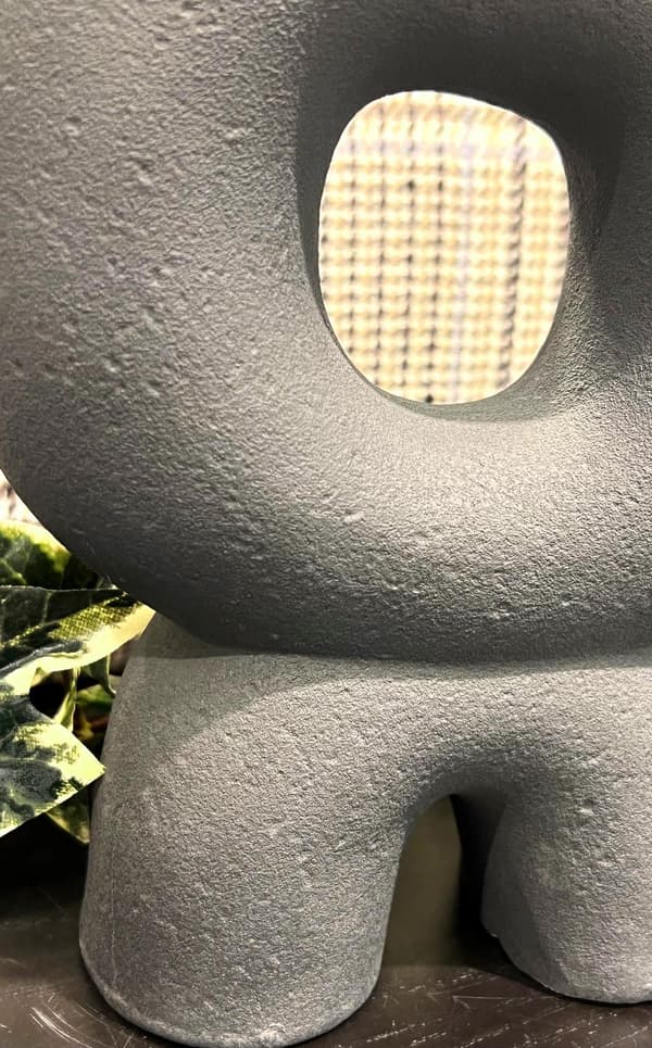 Dekoration Sort Keramik 21 cm