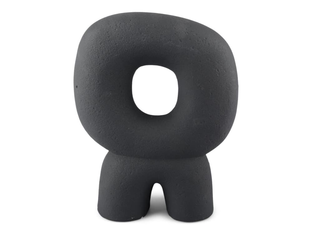 Dekoration Svart Keramik 21 cm