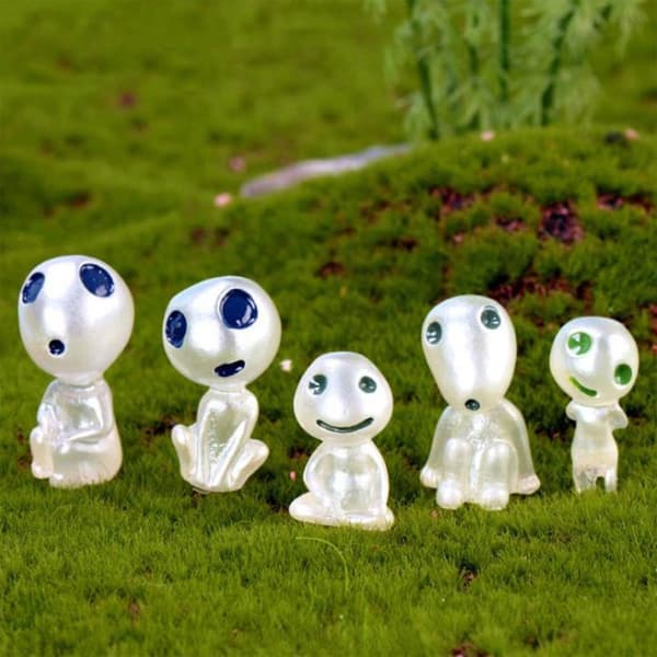 5x Självlysande Minifigurer - Kodama