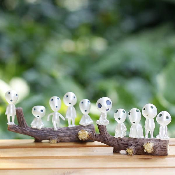 5x Självlysande Minifigurer - Kodama