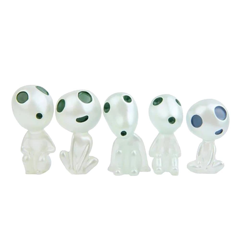 5x Självlysande Minifigurer - Kodama