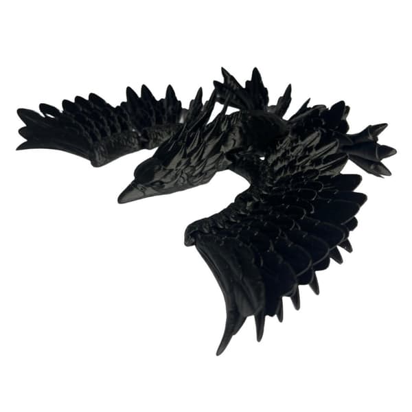 Phoenix Anivia League of Legends fleksibel dekorasjon Svart One-size