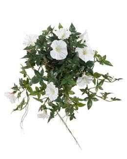 Konstväxt hängande med klockformade blommor
