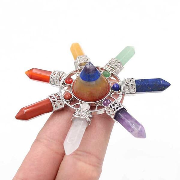 Krystal pyramide chakra