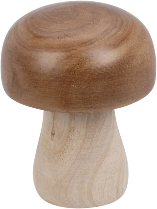 Svamp Dekoration Trä 15 cm