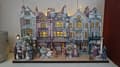 Miniatyrbild 4 av 9: Story Street – En liten litterär High Street modell byscen Lägg till LED ljus