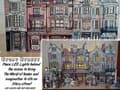 Miniatyrbild 9 av 9: Story Street – En liten litterär High Street modell byscen Lägg till LED ljus