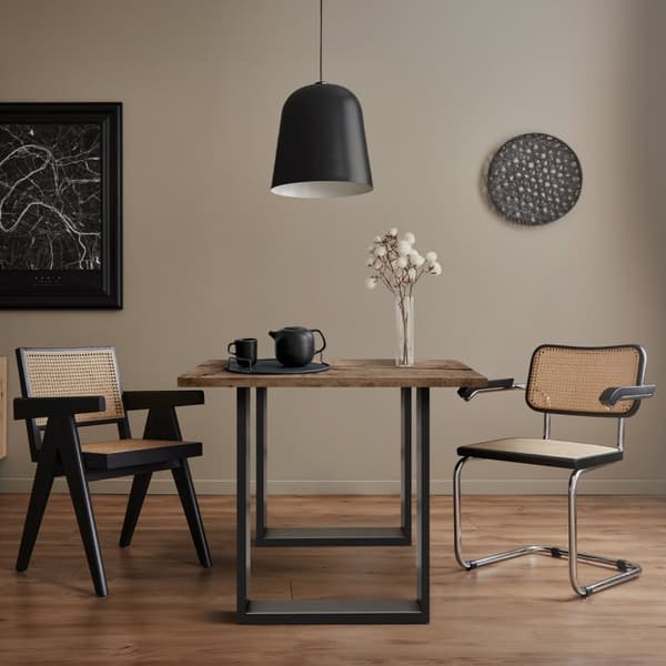 Bordben bordløbere bordfod tabel piedestal Bordfod 60 x 72 cm stål