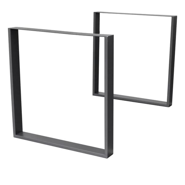 Bordsben bords löpare bordsfot bord pelarbord bas 60 x 72 cm stål