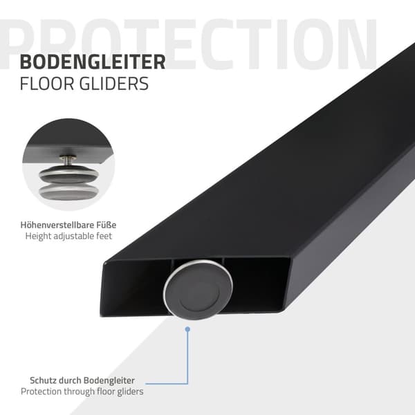 ML Design bordsram spindel 78x71x120 cm, svart, cruising kors x-design bord fötter möbler fötter, tungt bord kor stål, metall bord läcker, DIY matbord