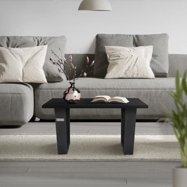 ML-Design 2 kpl pöytäjalkoja; trapezoidi 40x43 cm; V-muoto; teollinen; profiili 8x2cm; pulverimaalattu teräs; kalteva; teollinen muotoilu; metallinen