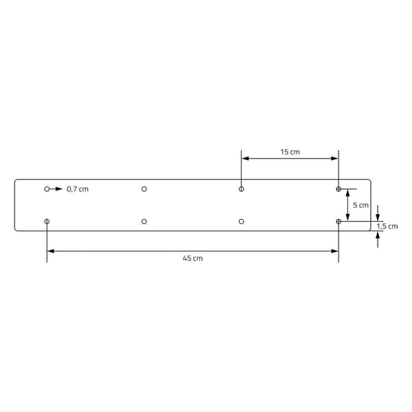 ML-Design 2 stk. Bordben Loft 75x72 cm; Industriel; Profil 8x2 cm; af stål; Industrielt design; U-form; Metal bordramme scandic; Bordben