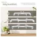 Miniatyrbild 5 av 11: Skärmstativ Bozen, 3-delad, inkl. smartphonehållare - vit