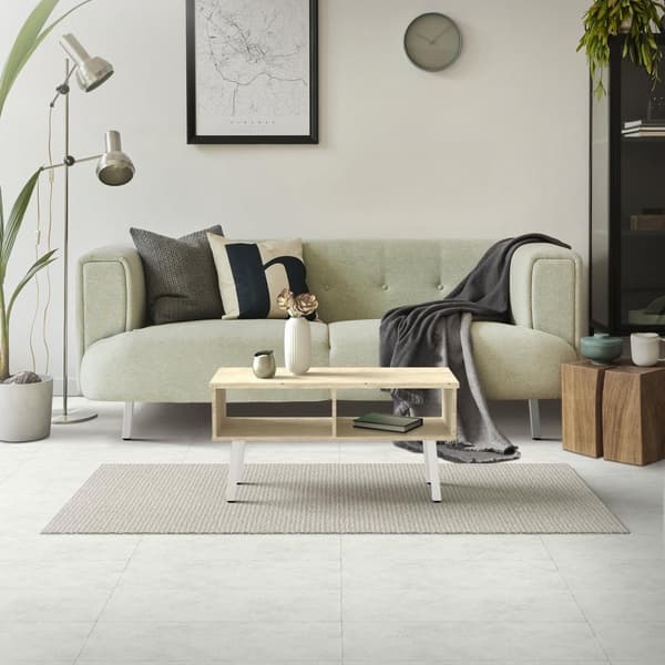 ML-Design sæt med 4 bordben vinklet H:30 cm, hvid blank, fremstillet af pulverlakeret stål, kantet, profil 4x4 cm, I-form, møbelben metal 96°