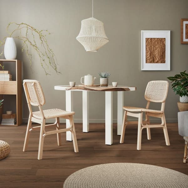 ML-Design 4 pöydänjalkaa I-Design 72 cm, kiiltävä valkoinen, jauhemaalattua terästä, kulmikas, profiili 8x8 cm, korkeussäädettävät kalustejalat 1-4