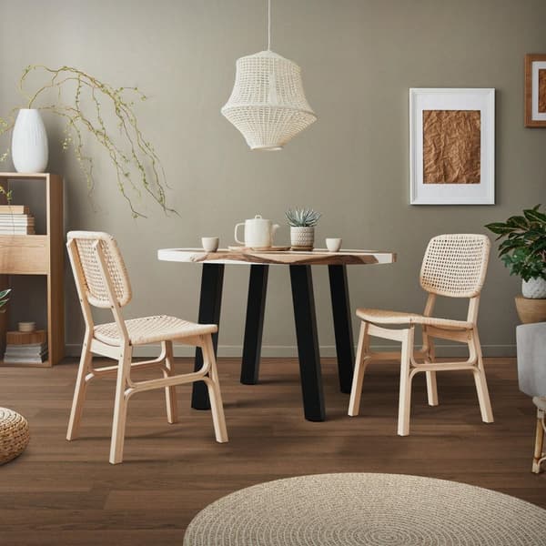 ML-Design sæt med 4 bordben vinklet 72 cm, blank sort, fremstillet af pulverlakeret stål, kantet, profil 8x8 cm, I-form, møbelben metal 96° hældning,