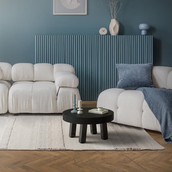 ML-Design sæt med 4 bordben vinklet H:30 cm, mørkegrå, industrielt look, pulverlakeret stål, profil 8x8 cm, I-form, møbelben metal 96° hældning,