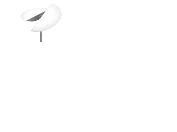 UNILUX UPLIGHTER ZELUX LED METAL GRÅ EU