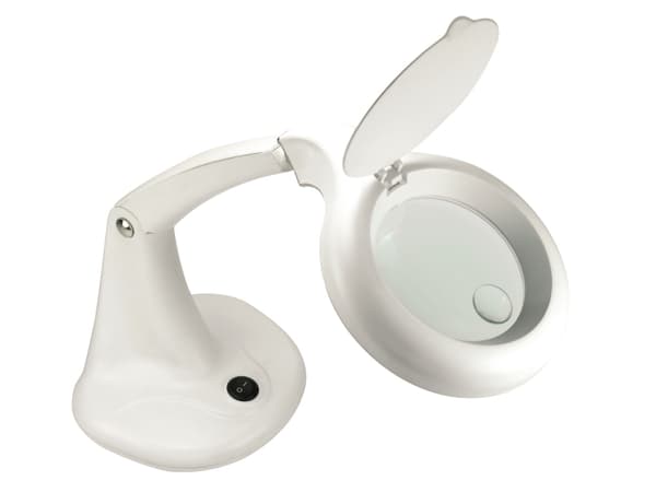 Bordlampe Unilux Mini Zoom LED hvid